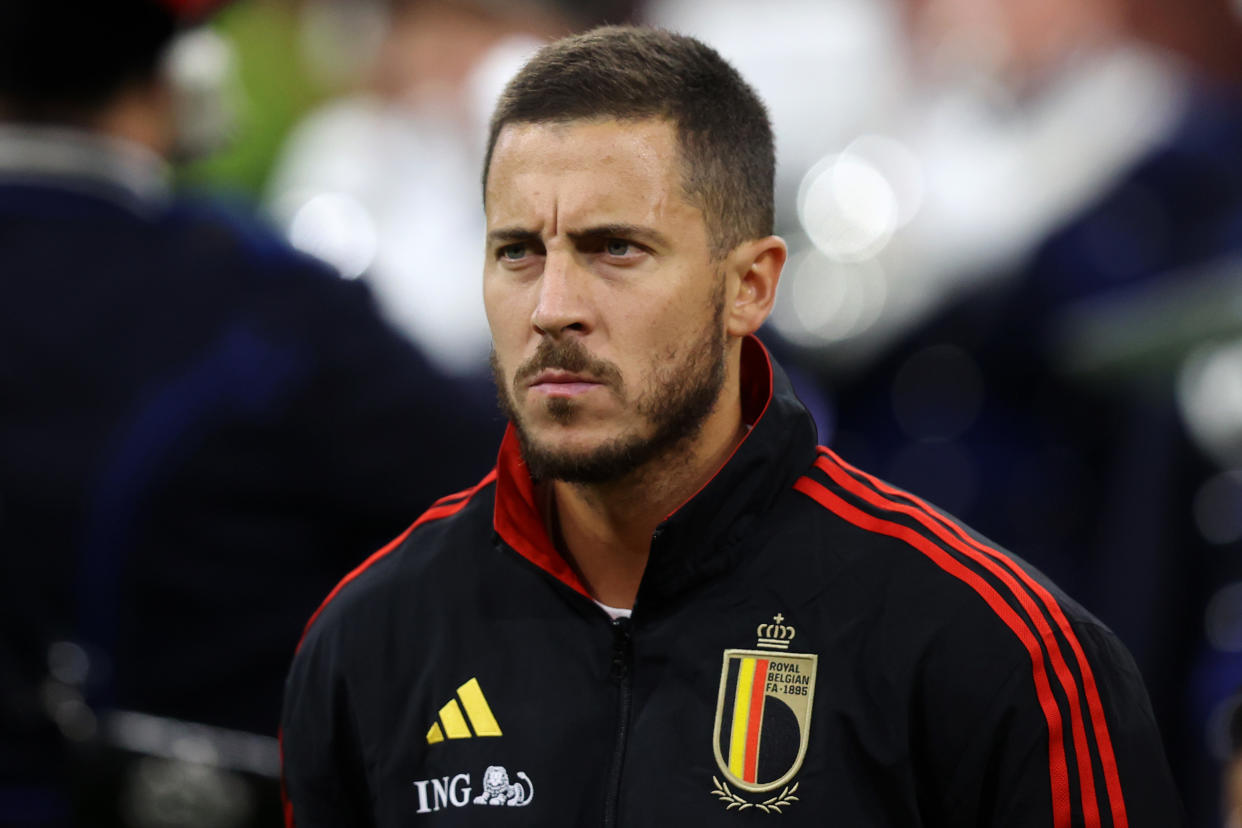 Eden Hazard jugará su tercera copa del mundo consecutiva; en las anteriores se ha quedado en la orilla del campeonato (Foto: Dean Mouhtaropoulos/Getty Images)