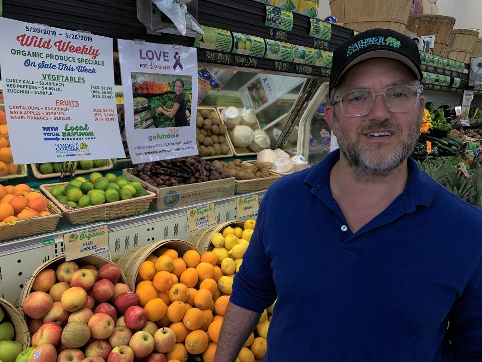 Ed Levy, owner of Nature's Corner Natural Market in Spring Lake Heights and West Long Branch.