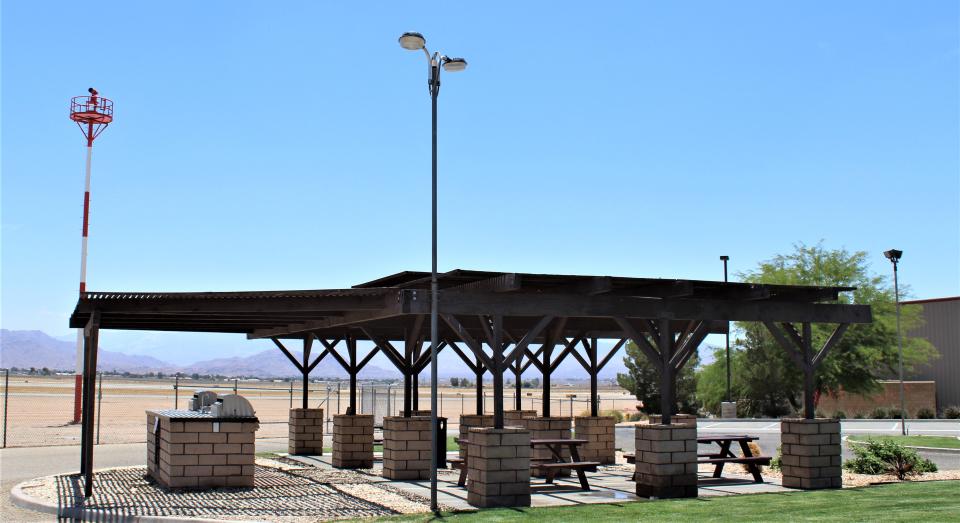 This desert airport in Apple Valley serves up history and a mean hamburger.