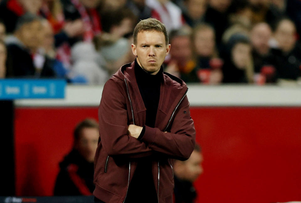 Julian Nagelsmann ist wohl nicht länger Trainer des FC Bayern München. (Bild: Reuters)