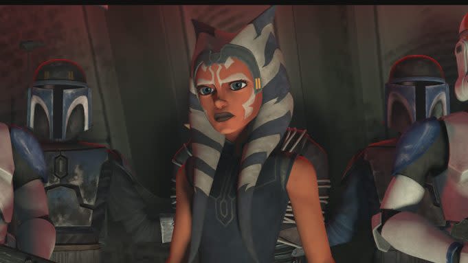 Ahsoka Tano in <i>Clone Wars</i><span class="copyright">Disney+</span>