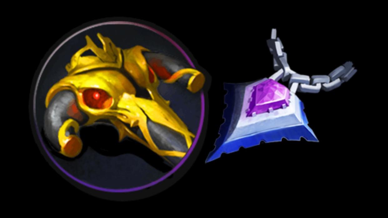 Icons for Black King Bar and Null Talisman from Dota 2. (Photos: Valve Software)