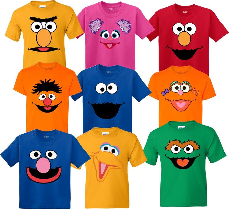 'Sesame Street' T-Shirt Costume