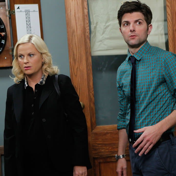 Amy and Adam on Parks and Rec