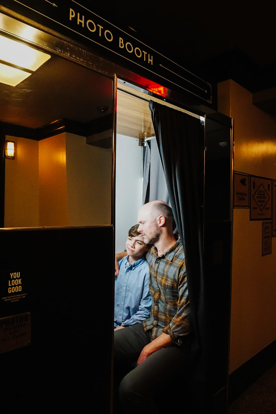 Family Photo Booth at the Ace in New Orleans, Louisiana