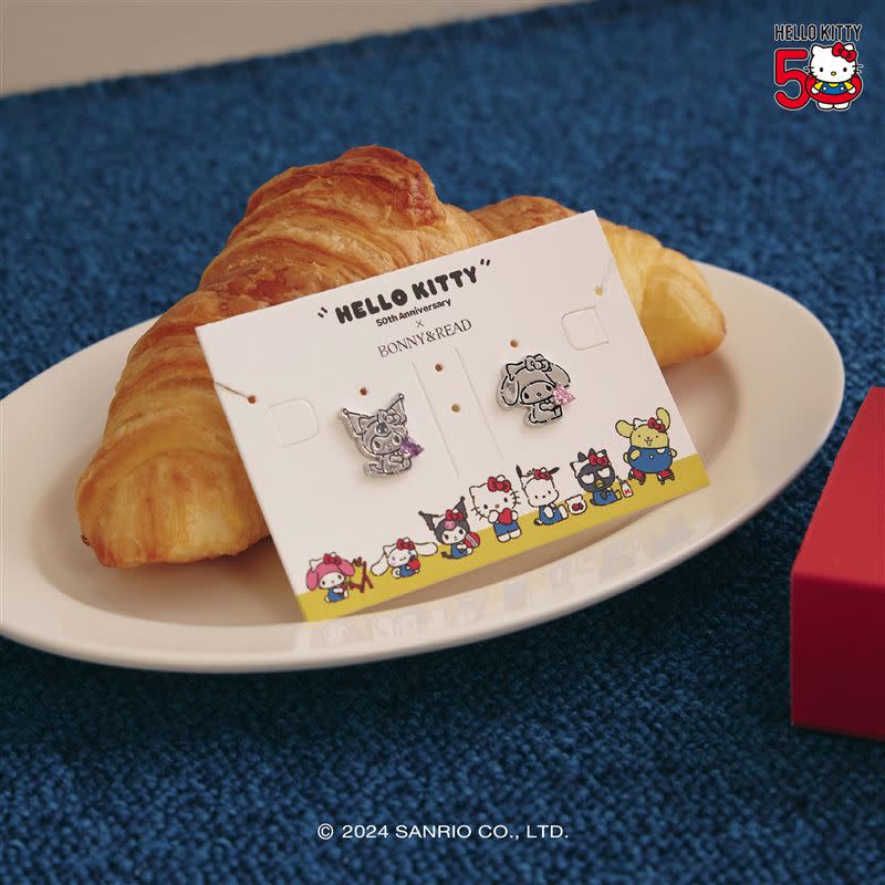 Bonny&Read推出的Hello Kitty系列飾品。（圖／品牌業者提供）