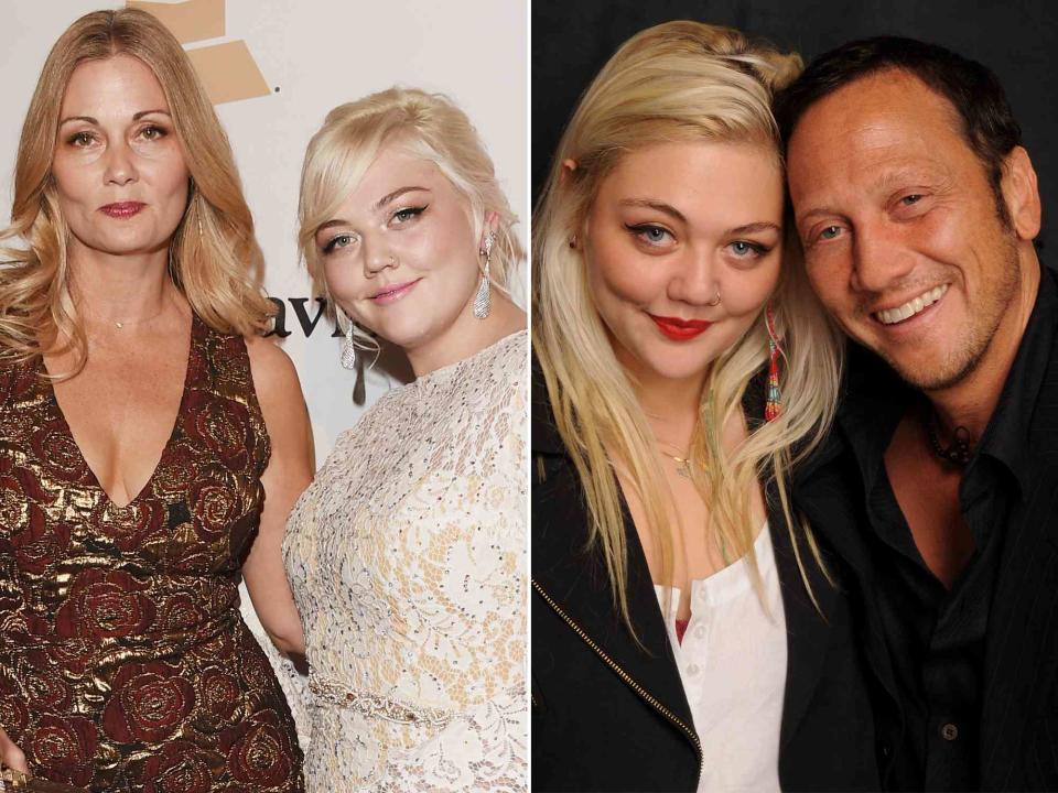 <p>Jason Merritt/WireImage ; Michael Schwartz/WireImage</p> London King and Elle King attend the 2016 Pre-GRAMMY Gala on February 14, 2016 in Beverly Hills, California. ; Elle King and Rob Schneider on October 15, 2009 in Pasadena, California.  