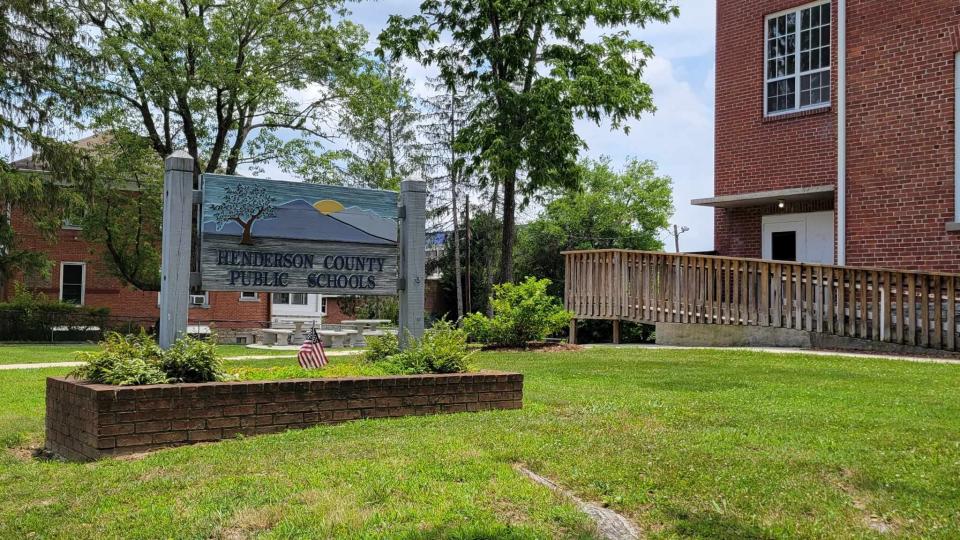 Henderson County Public Schools office is located on Fourth Avenue West in Hendersonville.