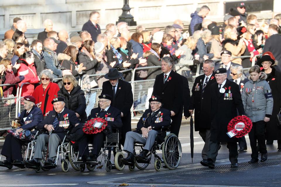 Crowds arrived hours before the ceremony (Chris Jackson/Getty Images)