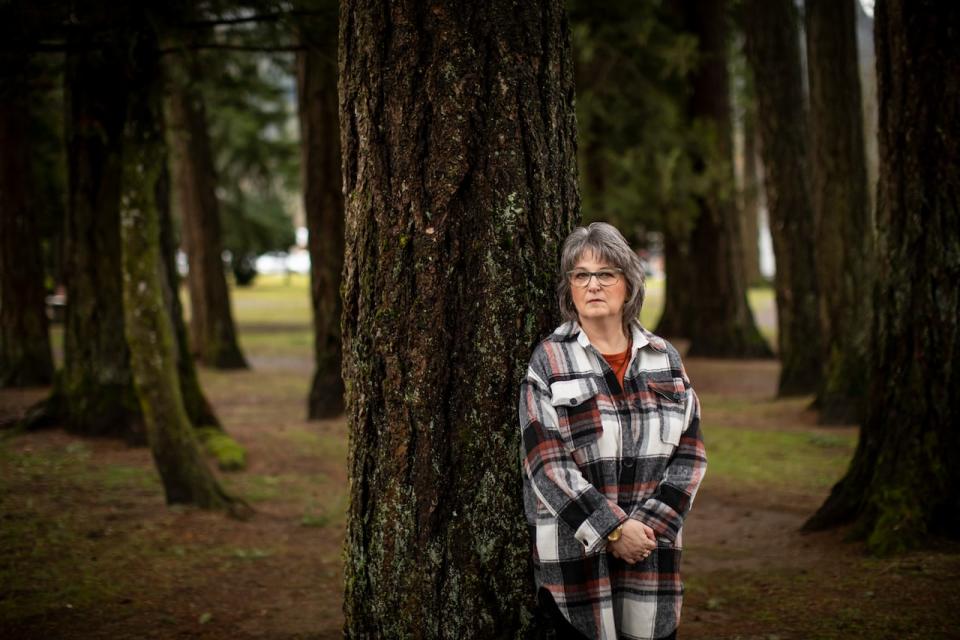 Gerry Dyble, Executive Director for Hope and Area Transition Society in Hope, British Columbia on Wednesday, Jan. 31, 2024. 