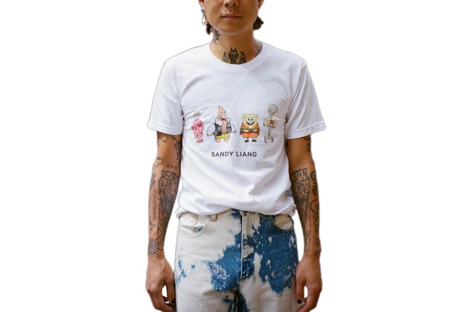 Sandy Liang Spongebob Squarepants tee