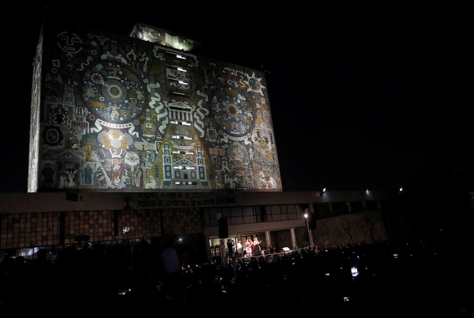 Biblioteca Central. REUTERS/Henry Romero