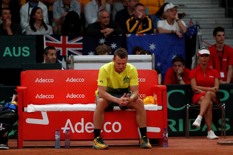 Davis Cup - Semi-Finals - Belgium vs Australia