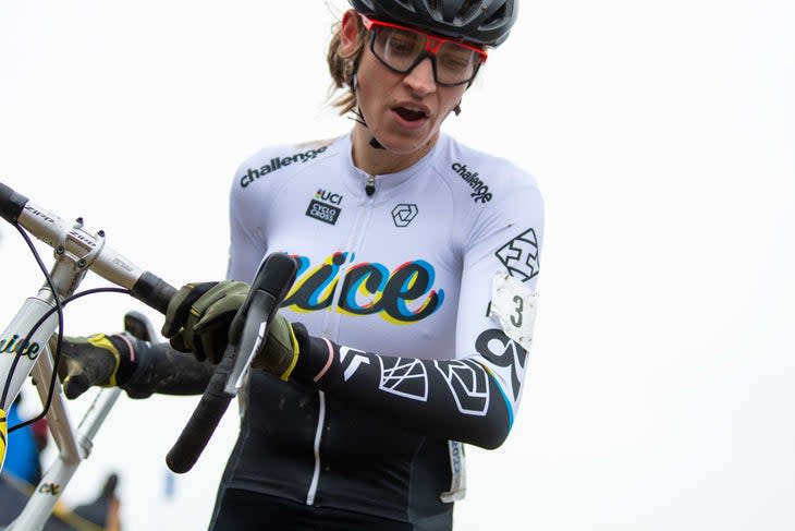 <span class="article__caption">Austin Killips finished third in the women’s elite race.</span> (Photo: William Tracy)