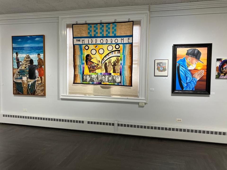The Black American Artists Alliance of Richmond art exhibit is on display through Feb. 23 at Mary Baldwin University's Hunt Gallery.