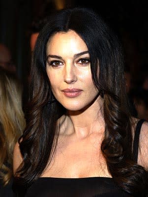 Monica Bellucci at the LA premiere of Columbia's Tears of the Sun