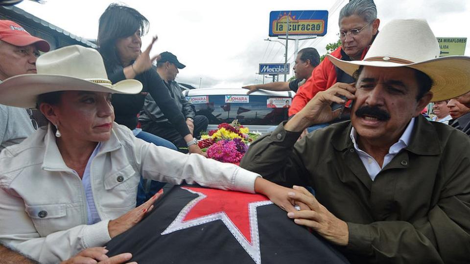 Xiomara Castro y Manuel Zelaya