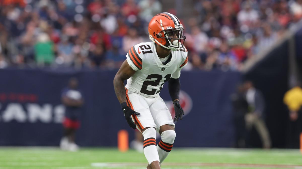 Denzel Ward wearing new helmet after fifth concussion, “not too concerned” about return to field