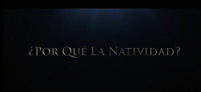 Feature length docu-drama ¿Por Qué la Natividad?