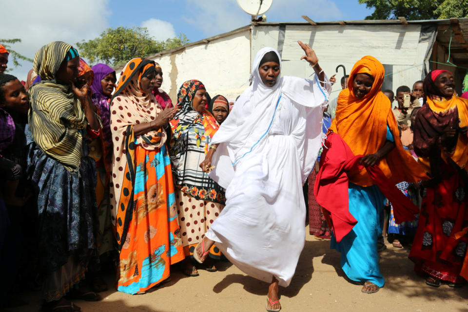 FOTOS: bellas imágenes de una boda en Somalia