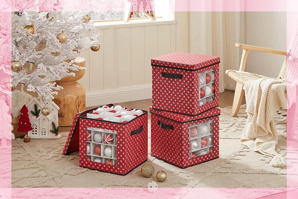 christmas decor storage tout