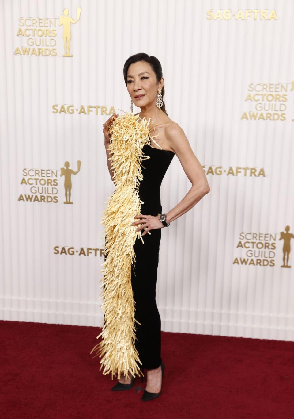 3) Michelle Yeoh in Schiaparelli Couture