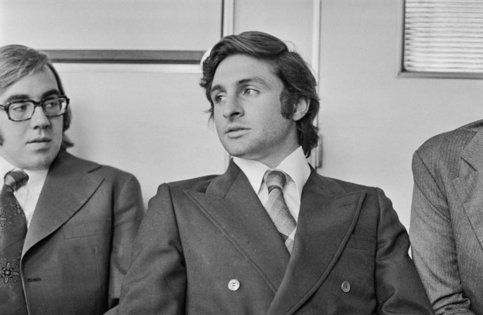 Nando Parrado (i) y Roberto Canessa en una foto de 1974 (Evening Standard/Hulton Archive/Getty Images)