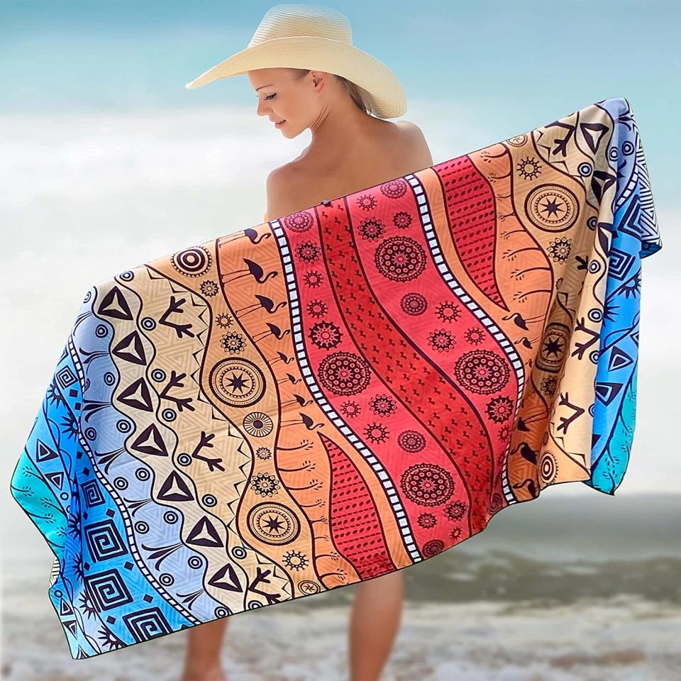 Elite Trend Microfiber Beach Towel