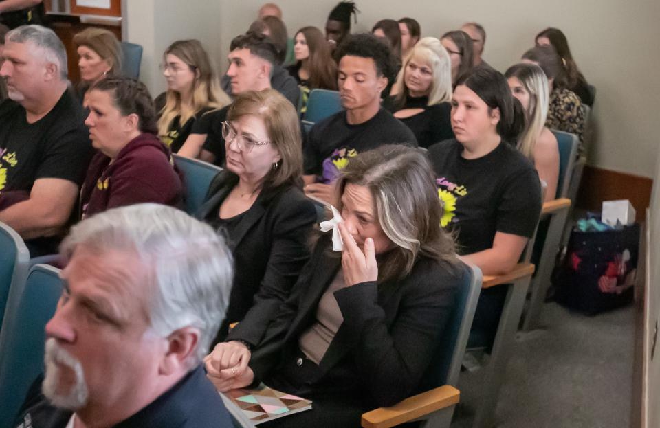 Family and friends of the victims packed the courtroom on Tuesday as Billy Tomci changed his plea to guilty on two counts of DUI manslaughter and one count of DUI impaired property damage.