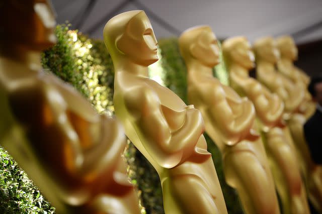 ROBYN BECK/AFP via Getty Images Oscars statuettes
