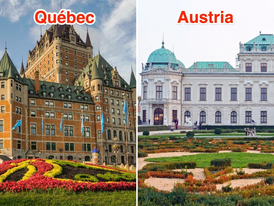 Fairytale landscapes in Québec and Austria