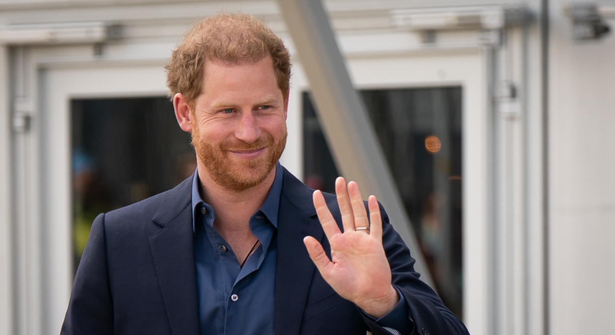 Prince Harry during the Invictus Games in The Hague, Netherlands