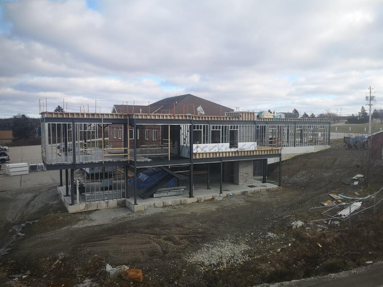 The 8,000-square-foot expansion to the Clare Health Centre will create room for more doctors, physiotherapy services and space for the medical learners who train at the site. (Nova Scotia Health - image credit)