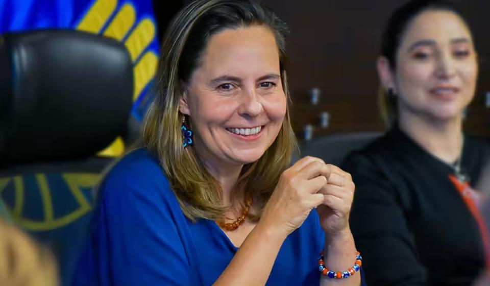 Helga Rivas, nueva ministra de Vivienda. Foto: UNGRD