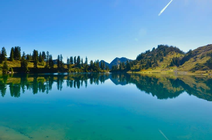 Lunch Lake in Seven Lakes Basin, Olympic National Park