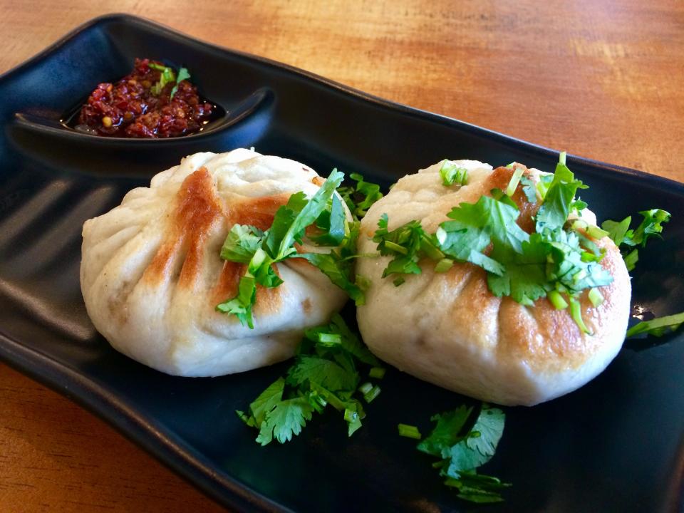 Seared bao is a favorite at Steam Boys.