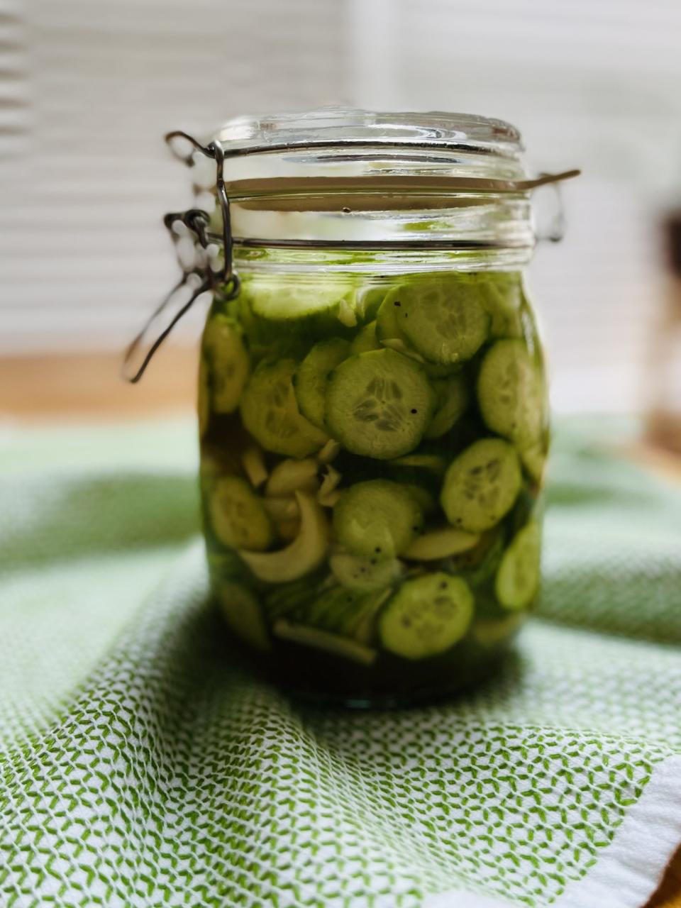 Quick-Pickle Cucumbers and Onions