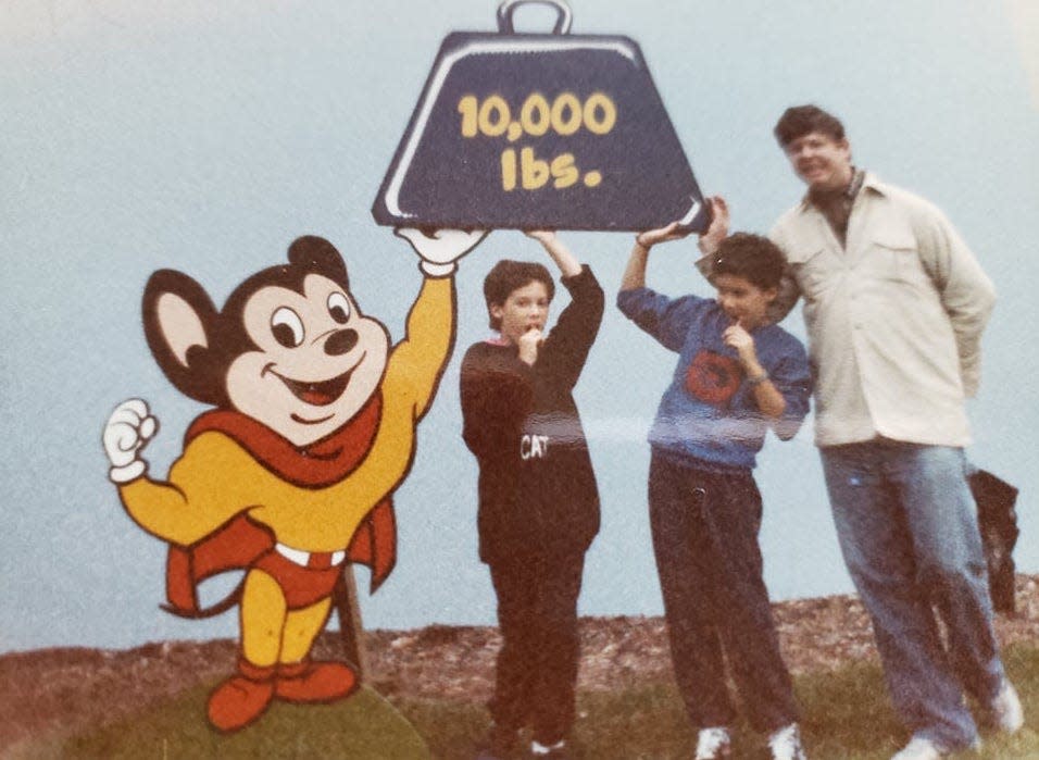 Doug and Derek Perry's dad Bill didn't love roller coasters they way they did, but they enjoyed visiting theme parks together like now closed New England PlayWorld.