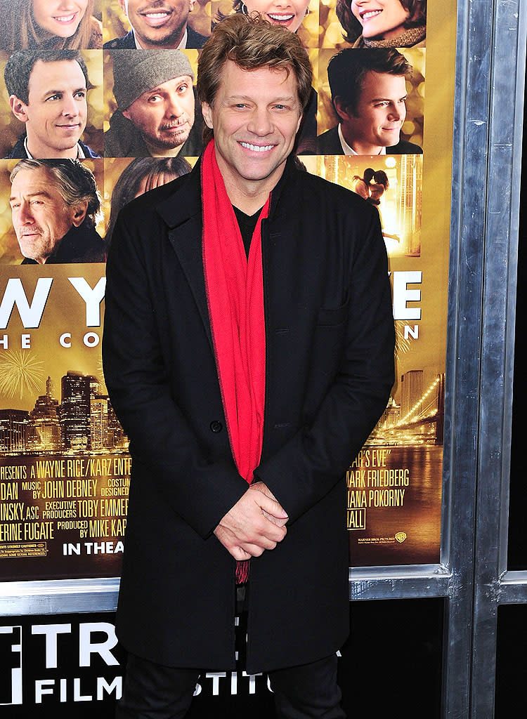 <p class="MsoNoSpacing">It’s hard to believe that Jon Bon Jovi has joined the 50+ Club – especially with that fantastically full head of hair. The rocker – whose first hit with rock band Bon Jovi was 1986’s “You Give Love a Bad Name” – has vowed that he will try to stay as youthful looking as possible. “You're never going to see the fat Elvis in me,” he told Scotland's <i>Daily Record</i> just before his March 2 birthday. “People I admired like Janis Joplin, Jimi Hendrix, and John Belushi all died at 27. I've got jeans older than that. Between the ages of 42 and 48 has given me some of my greatest memories yet. When I look at my peers Bob Dylan, Jimmy Page, Bruce Springsteen, Bono -- they're all over 50 and still doing great … That's the team I want to play for.”</p>