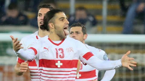 Ricardo Rodriguez Northern Ireland Switzerland