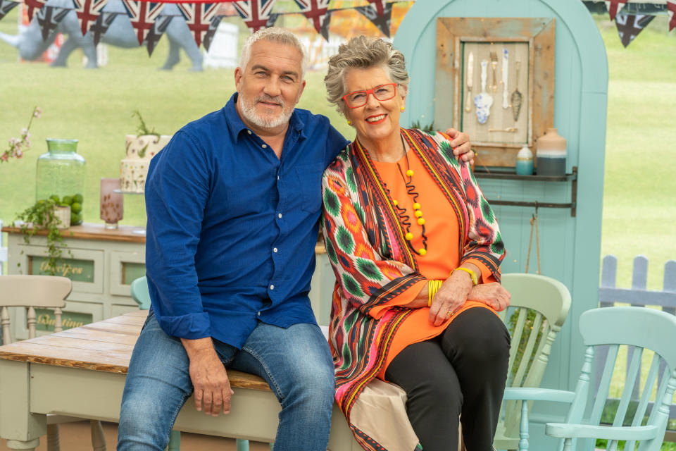 Paul and Prue return as judges on series 14 of The Great British Bake Off. (Channel 4)