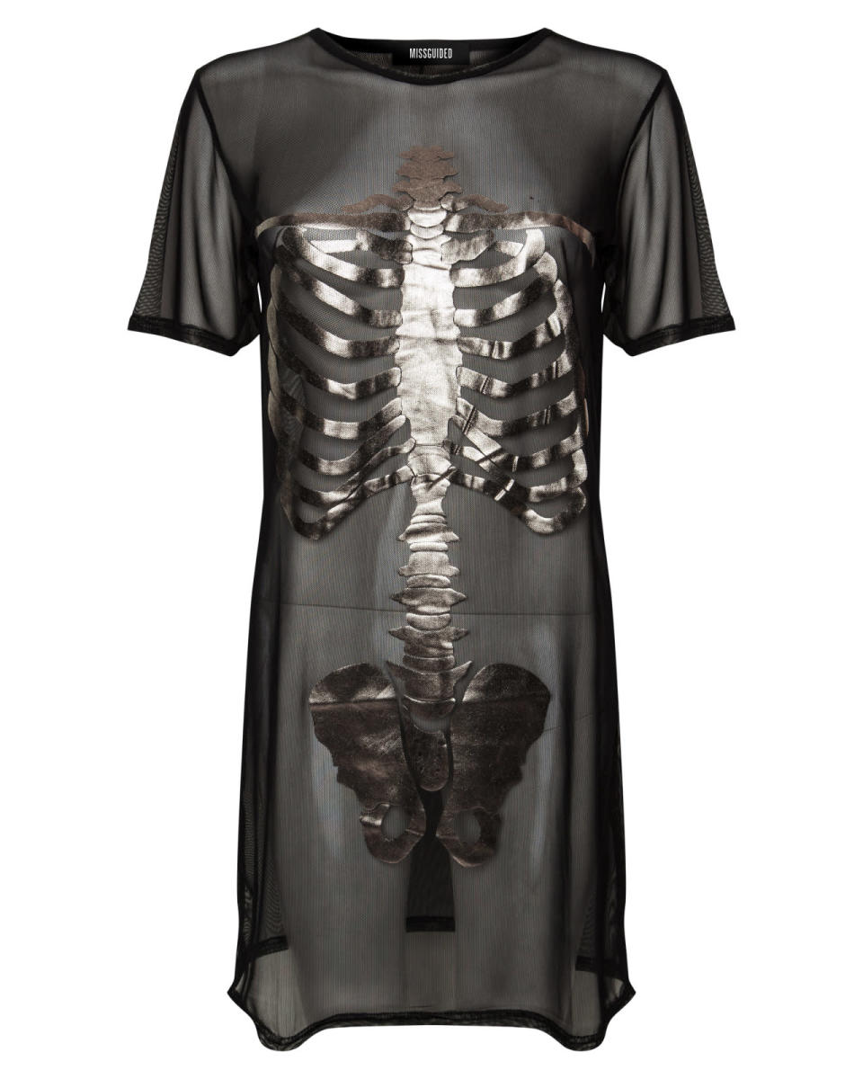 Skeleton Mesh Dress