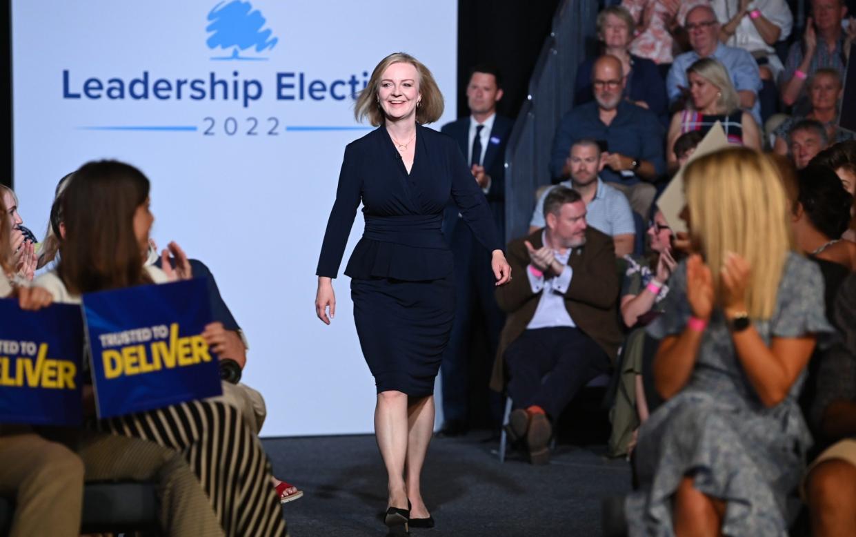 Liz Truss - Eddie Mulholland for the Telegraph/ 