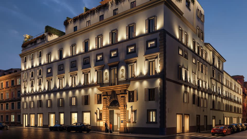 Romeo Roma will bring the same pizzazz to the Italian capital that its sister hotel brought to Naples. - Romeo Hotels