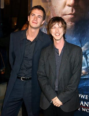 James D'Arcy and Lee Ingleby at the LA premiere of 20th Century Fox's Master and Commander: The Far Side of the World