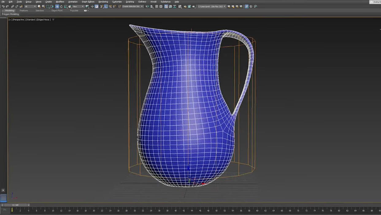  A screenshot from a video on Autodesk 3D AI model. 