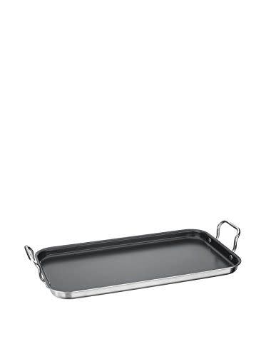 4) Cuisinart Stainless Steel Double Burner Griddle