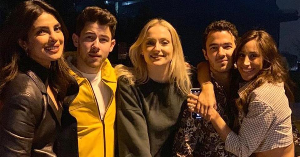 Every Time the Jonas Brothers Double-Dated with Their Wives and Girlfriends