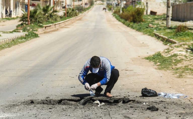 A report has already said the Syrian air force dropped a bomb on April 4 on Khan Sheikhun, releasing the deadly nerve agent sarin