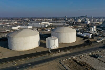 CALAMCO Ammonia Terminal in Stockton, California